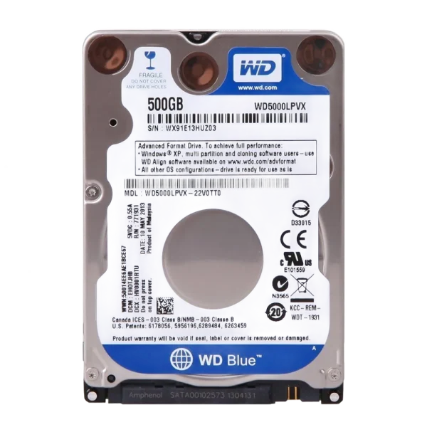 SATA 500GB LAP HARD DISK