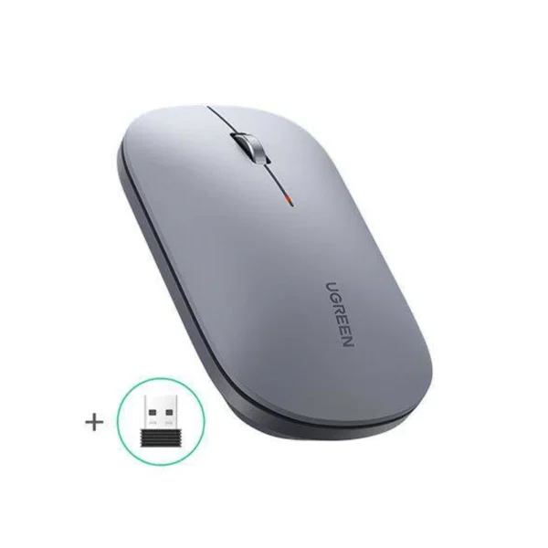 8-Ugreen-Slim-4000DPI-2.4GHz -Silent-Wirless-Mouse-Gray-01