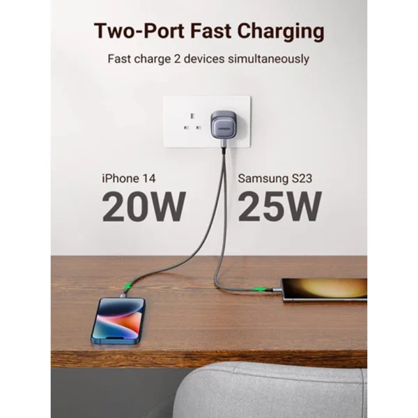 UGREEN-Nexode-45W-Dual-USB-C-PD-GaN-Fast-Charger-UK-01