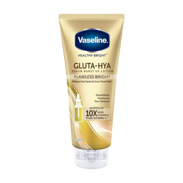 Vaseline Gluta-Hya Flawless Bright 330ml Gold